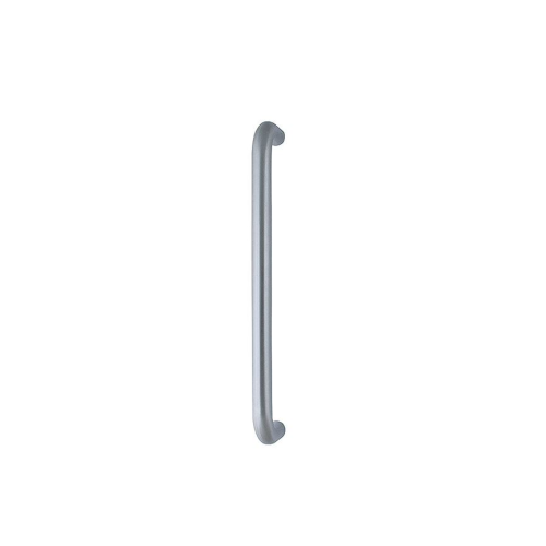 19 x 300mm Pull Handle Bolt Fix - Sat. St.Steel - Anti Germ