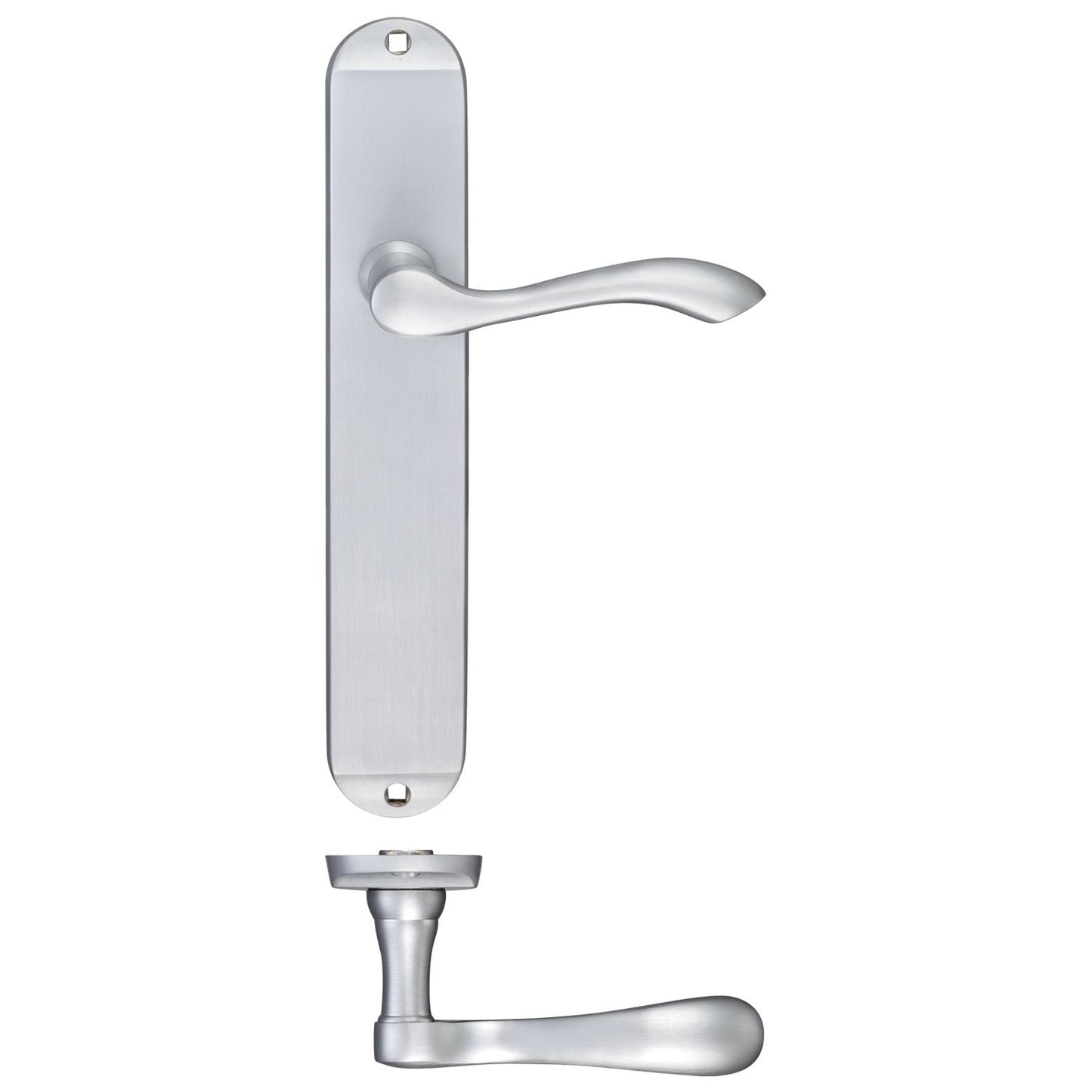 Arundel Lever Latch Furniture - Long Plate 245 x 42mm
