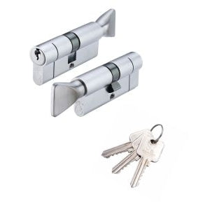 V5 45/35mm Euro Cylinder and Turn Keyed to Differ