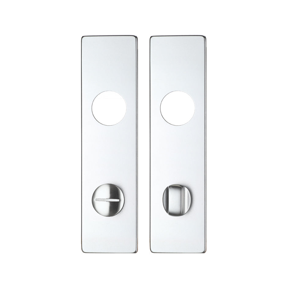 Spare Push on Bathroom Backplate for Aluminium including the Turn and release