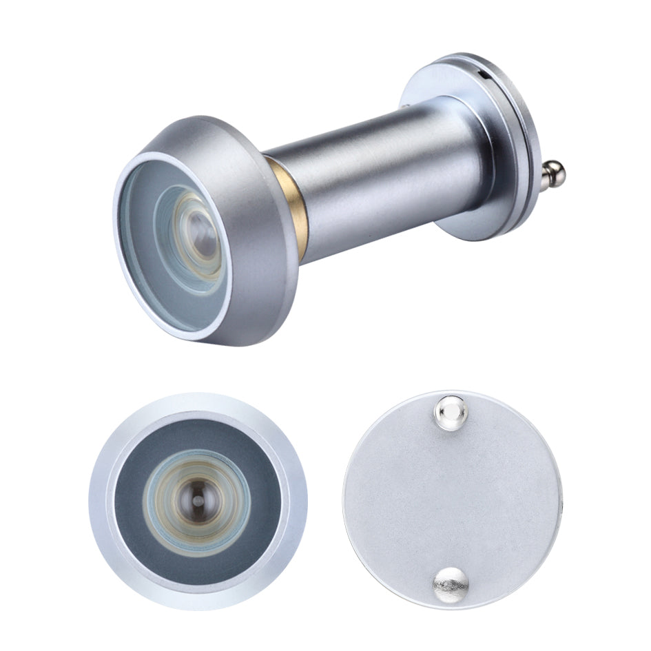 Door Viewer with Glass Lens – 14mm Dia – 180° Angle of Vision