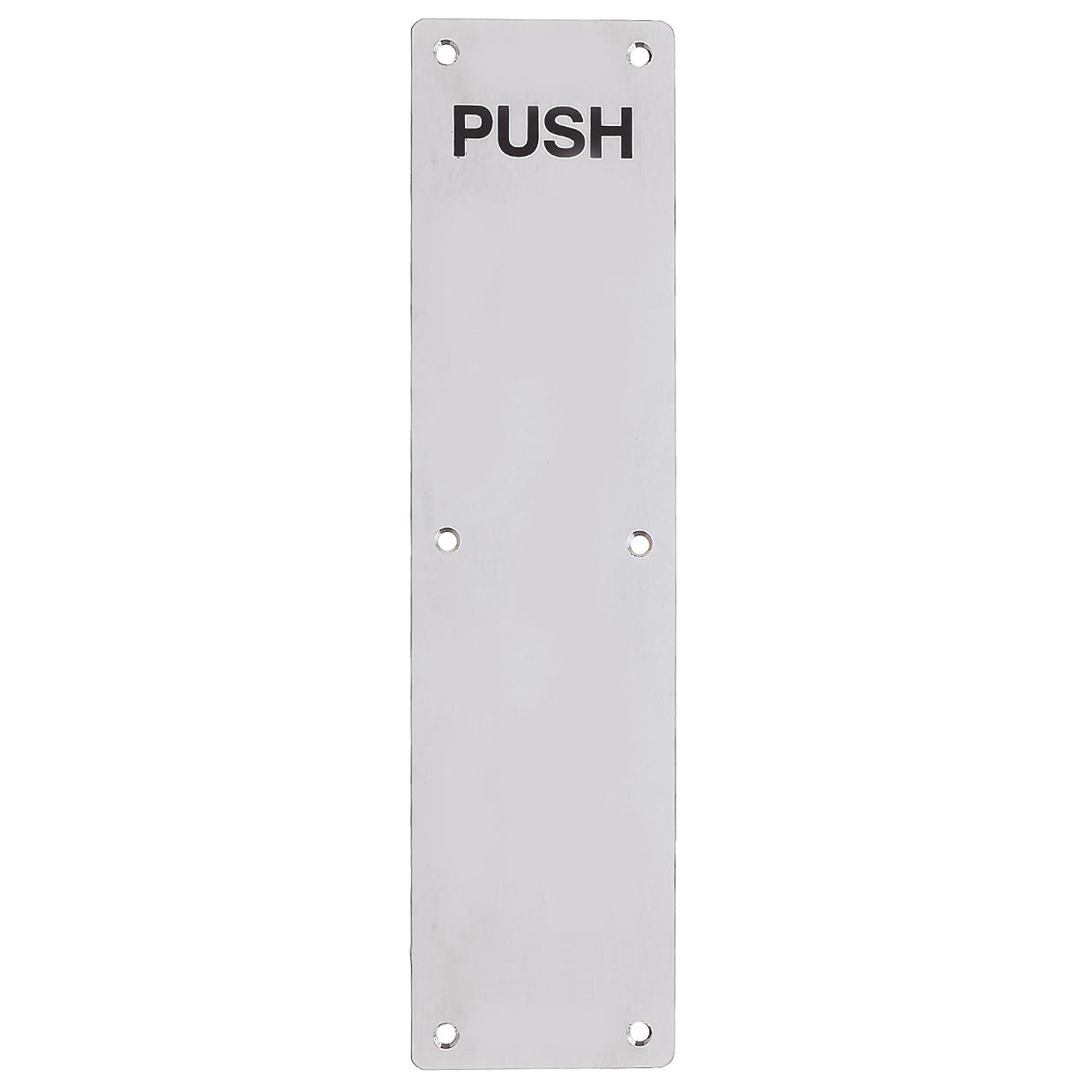 Finger Plate - Push (Radius) 75mm x 650mm