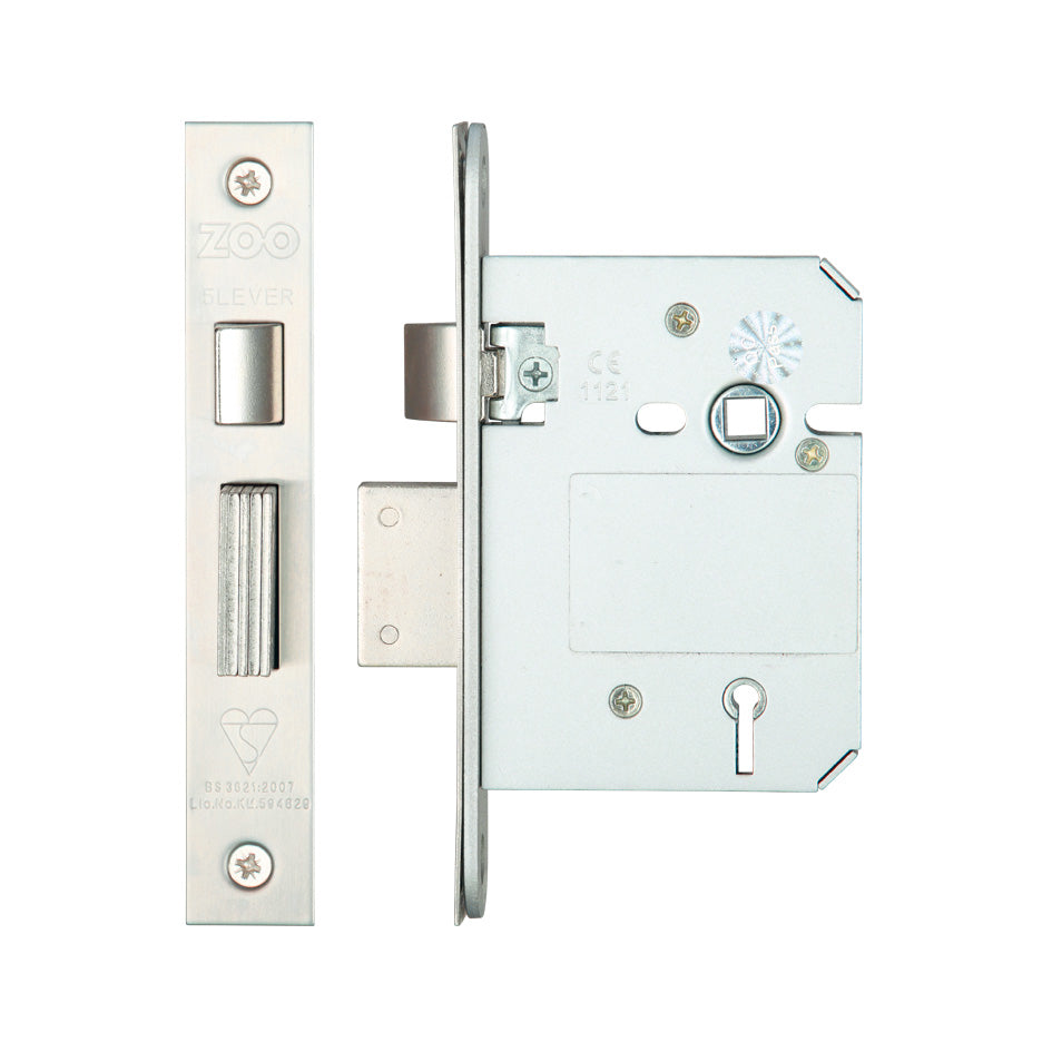 British Standard 5 Lever Sashlock - 76mm - Keyed Alike