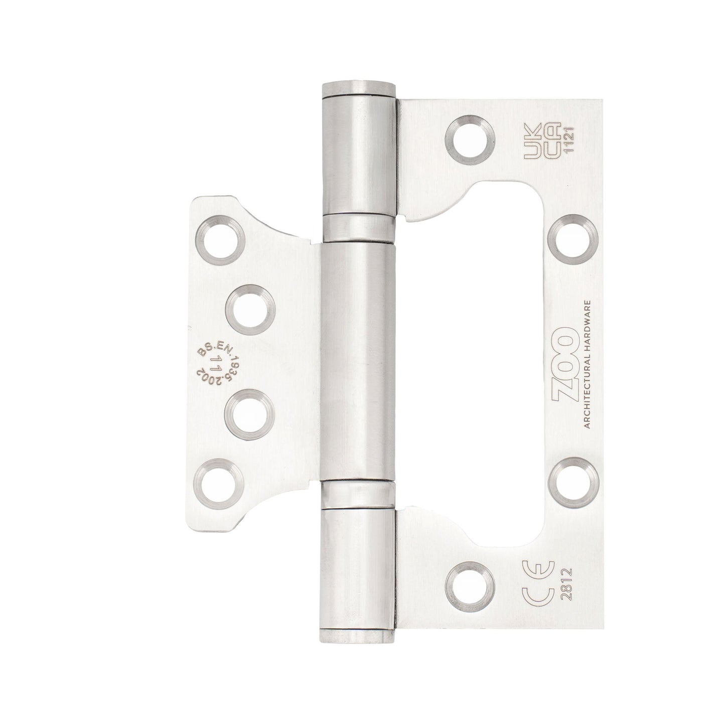 Flush / Interleaf Hinge Pair - CE/UKCA - Grade 11