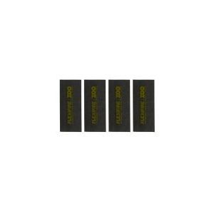 2mm 100mm x 30mm Intumescent T/S Vier and Zoo - Square 102x76mm Hinges - 6 Pads per Pack - Graphite