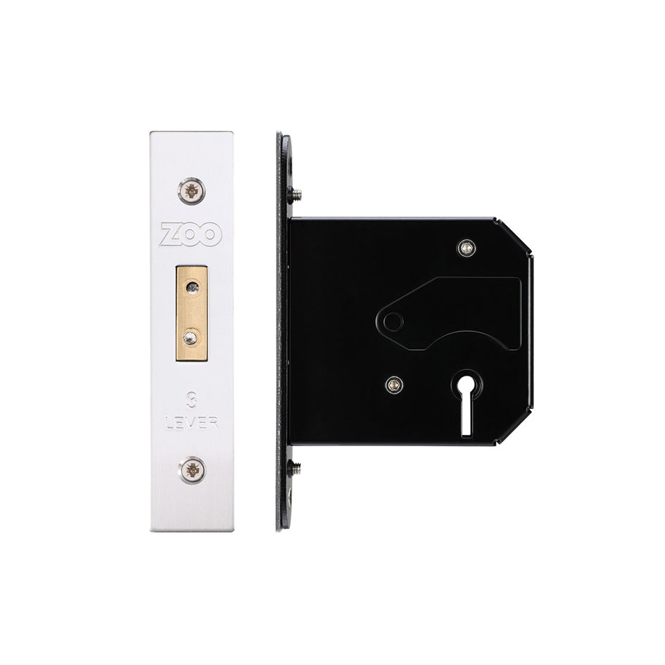 3 Lever Replacement SashLock - 64