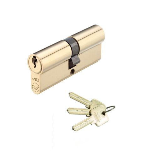 V10 Euro Double Cylinder 35/40mm Keyed Alike