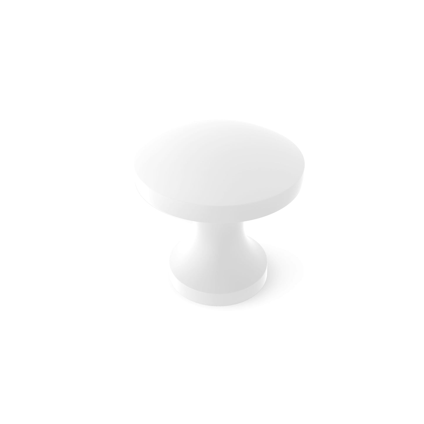 Round Cabinet Knob - 24.2mm Dia