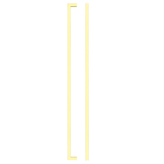 Square Block Cabinet Handle - 448mm CTC