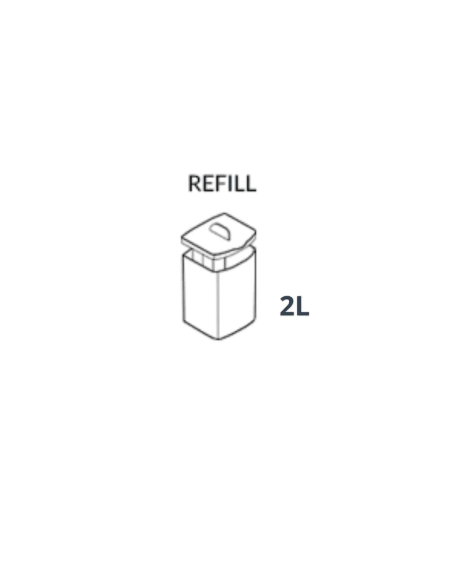 Modular 2 Litre Liquid Refillable Soap Dispenser