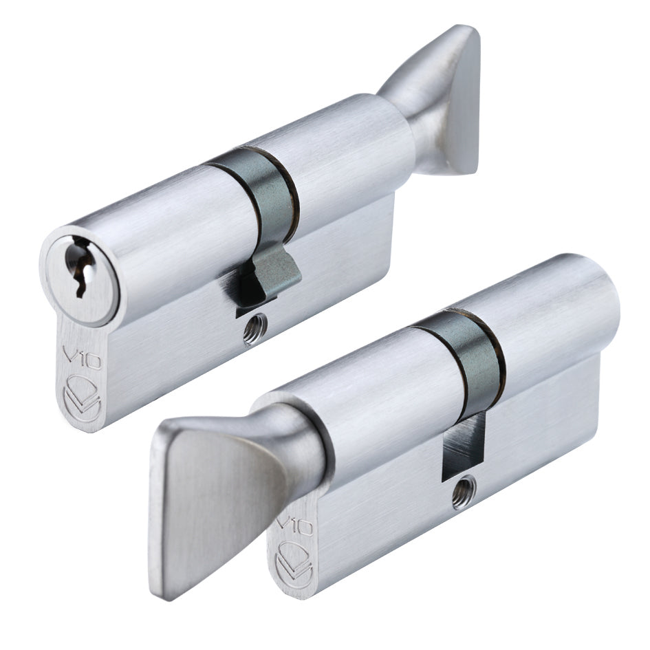 V10 Euro Cylinder and Turn 70mm KTD