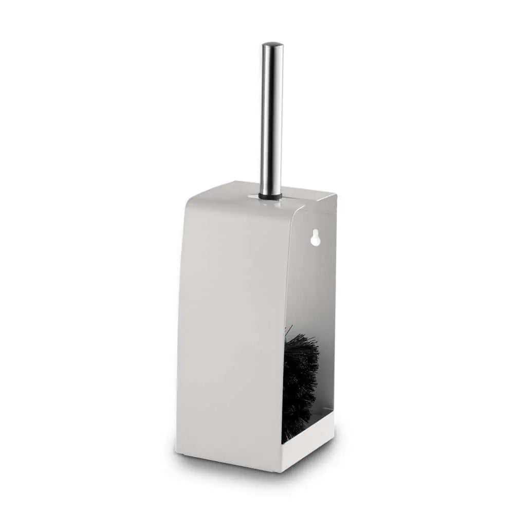 Ecoline Matte Black Toilet Brush Set Holder
