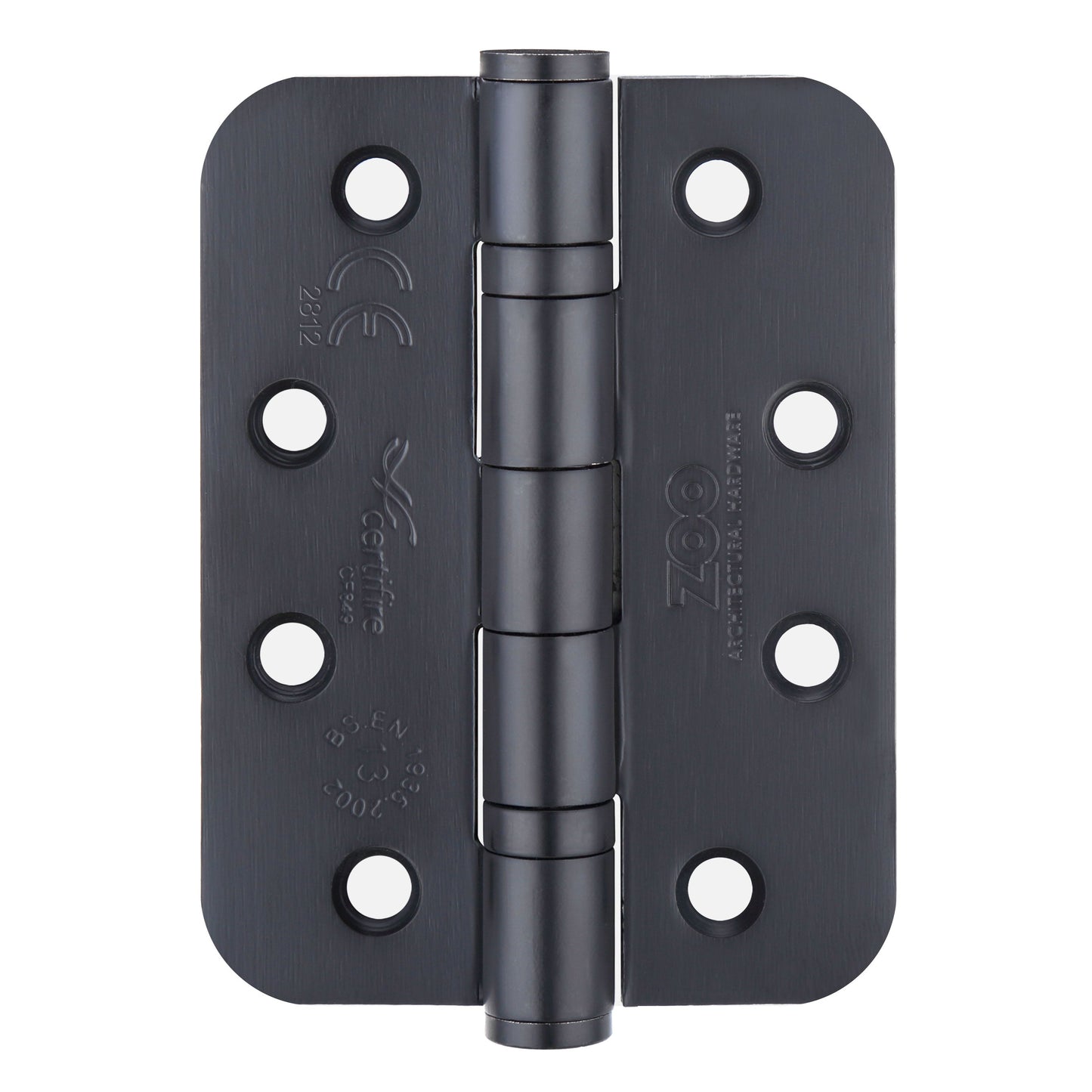 Grade 13 Hinges - Ball Bearing 102mm x 76mm x 3mm Radius Corner