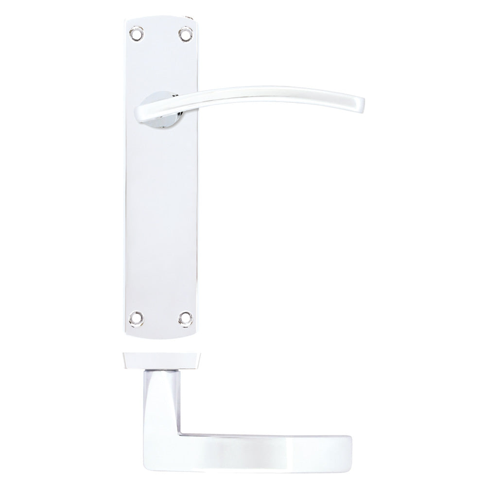 Toledo Lever on Latch Backplate
