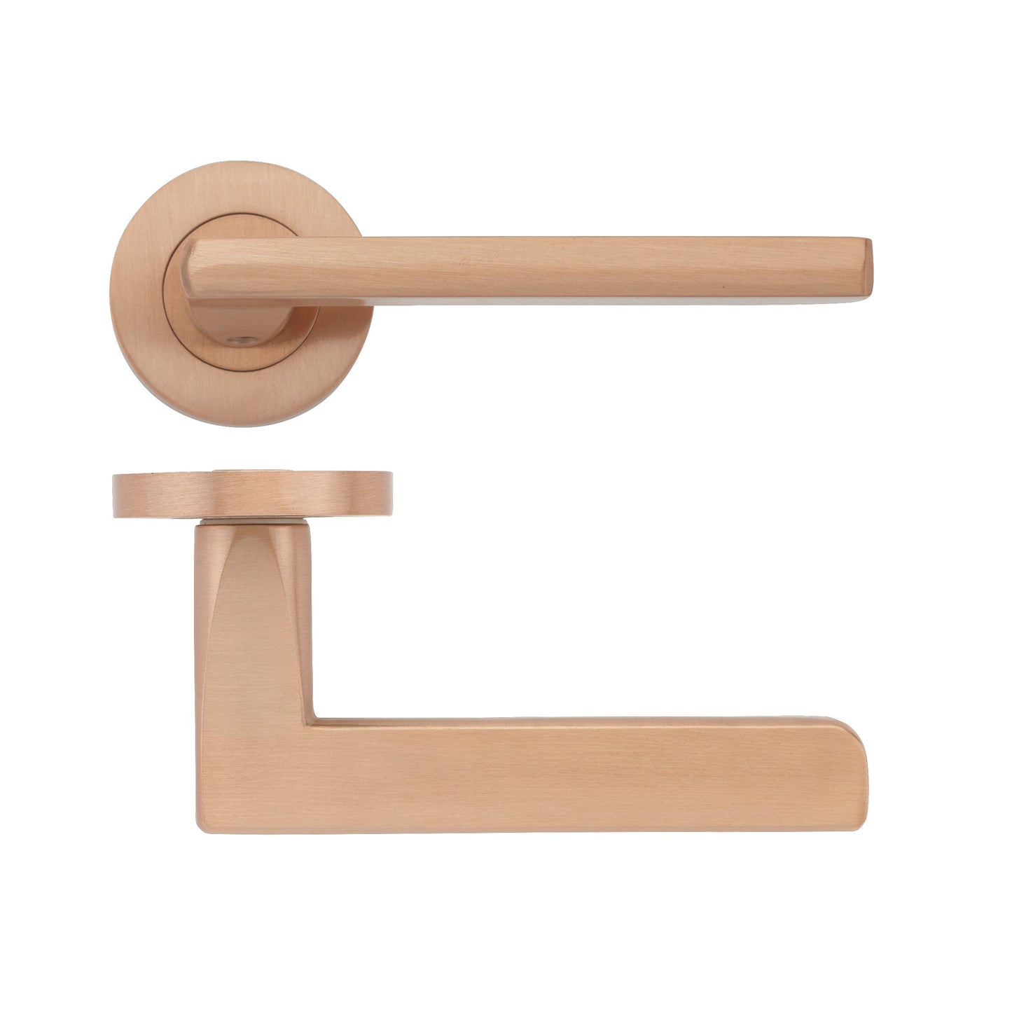 Venice Lever - Screw On Rose