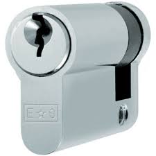 P5 45mm Euro Single Cylinder Keyed to Differ (Contract) Nickel