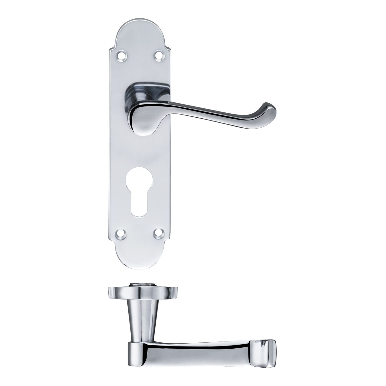 Sunk Slide Flush Bolt - 17 x 100mm