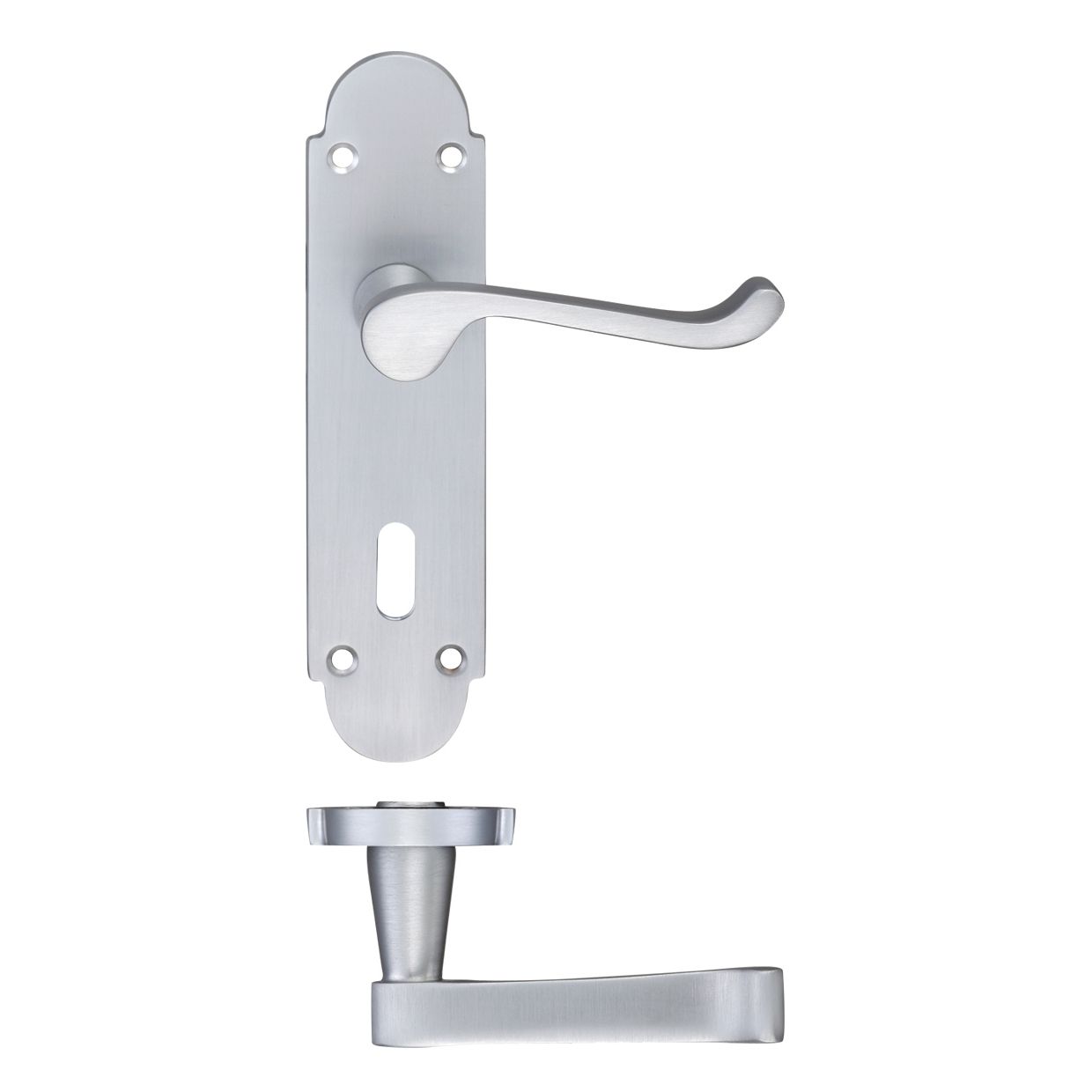 Sunk Slide Flush Bolt - 17 x 100mm