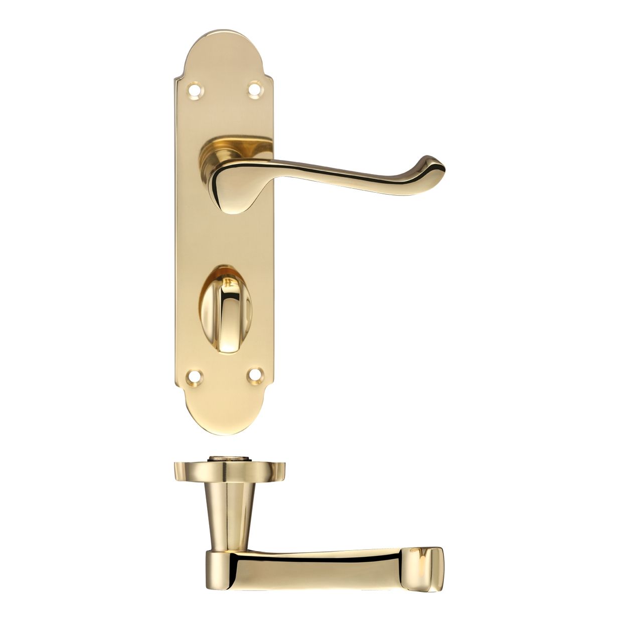 Oxford Lever Bathroom (57mm c/c) Furniture - 170 x 42mm