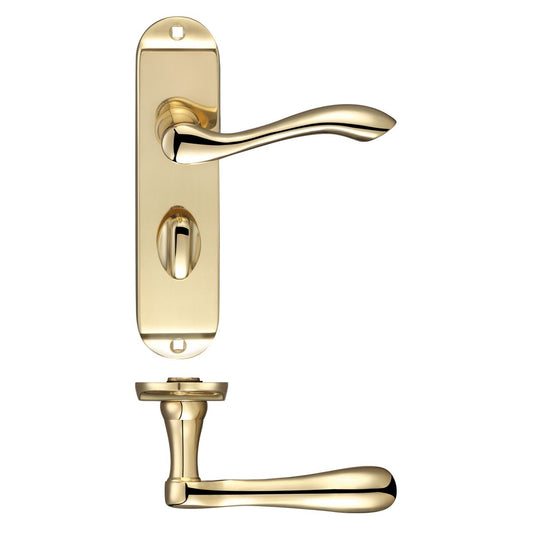 Arundel Lever Bathroom (57mm c/c) Furniture - Short Plate    175 x 42mm