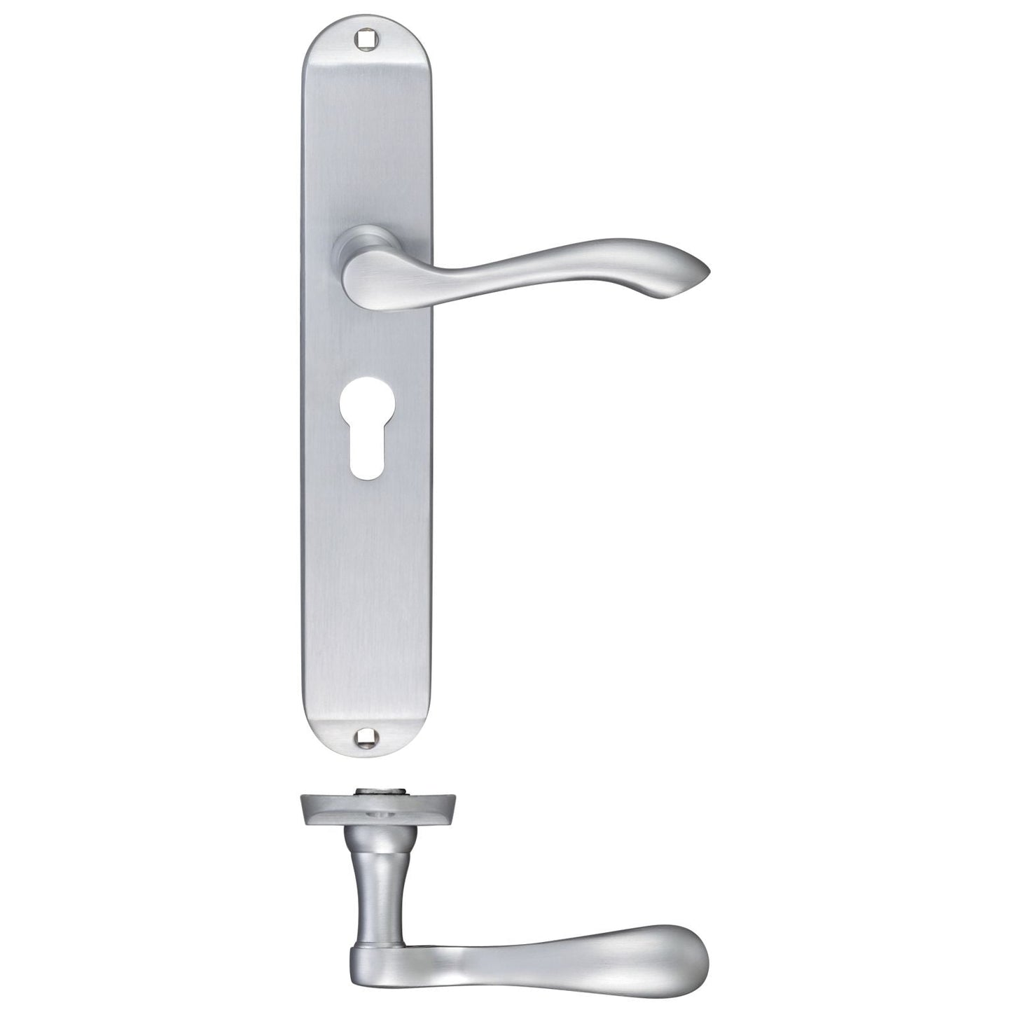 Arundel Lever Euro Lock (47.5mm c/c) Furniture - Long Plate 245 x 42mm