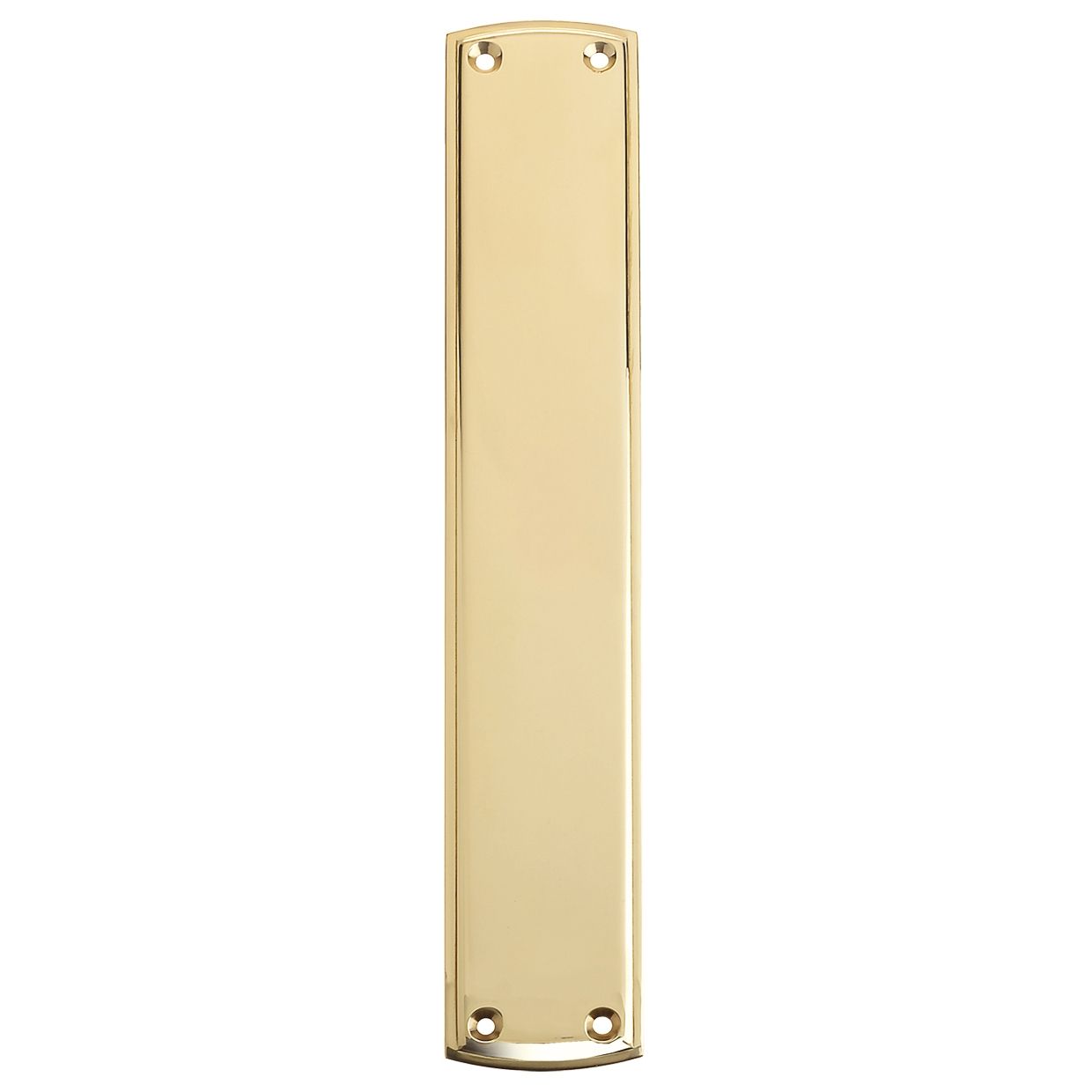 Std. Key Profile Victorian Escutcheon - 32mm Dia / Brass