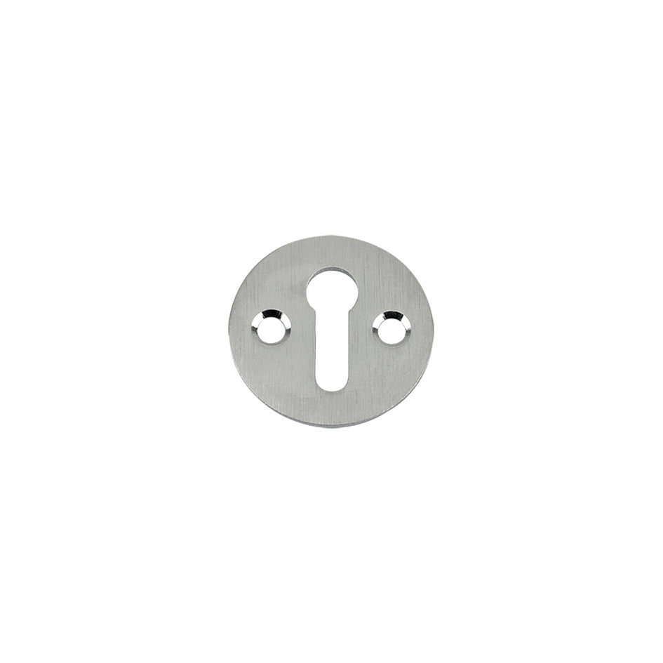 Std. Key Profile Victorian Escutcheon - 32mm Dia / Brass