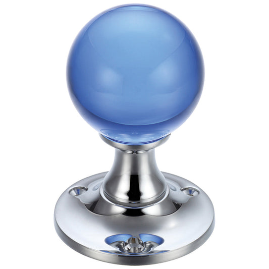 Glass Ball Mortice Knob - 50mm