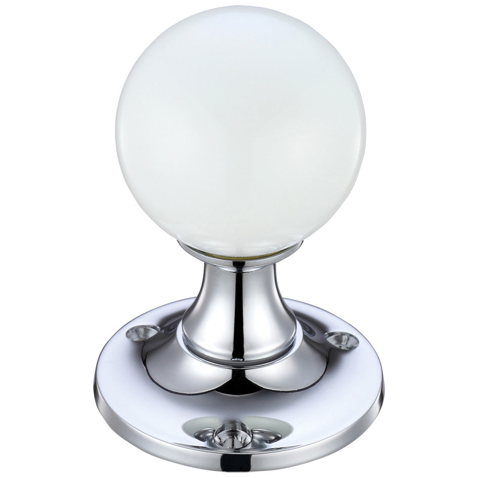 Oval Thumb Turn - Rack Bolt - 38mm Rose Diameter