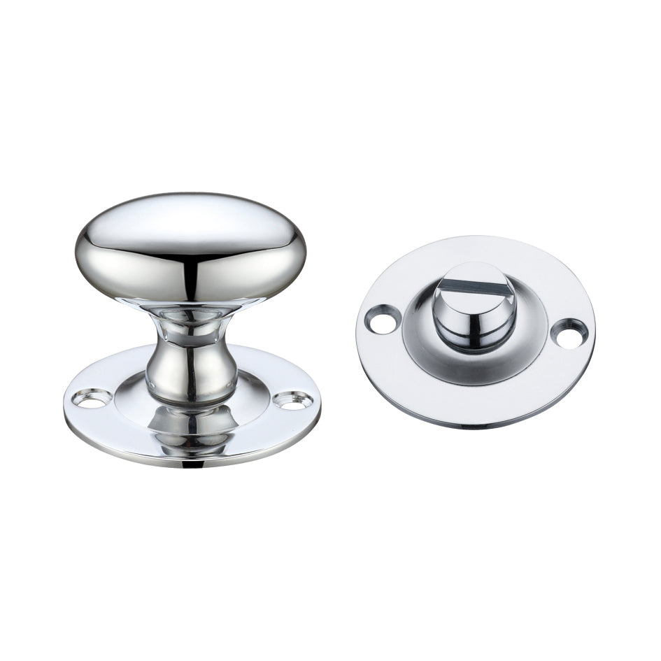 Oval Thumb Turn with Coin Release - 5mm Spindle