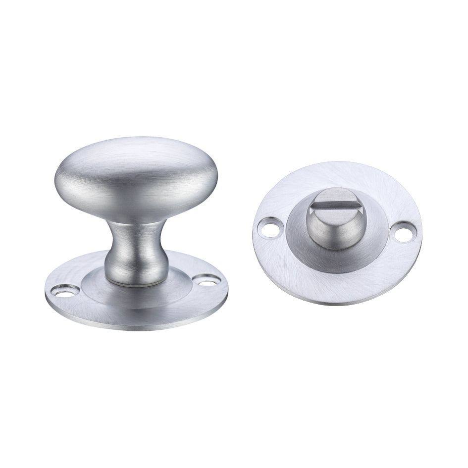 Oval Thumb Turn with Coin Release - 5mm Spindle