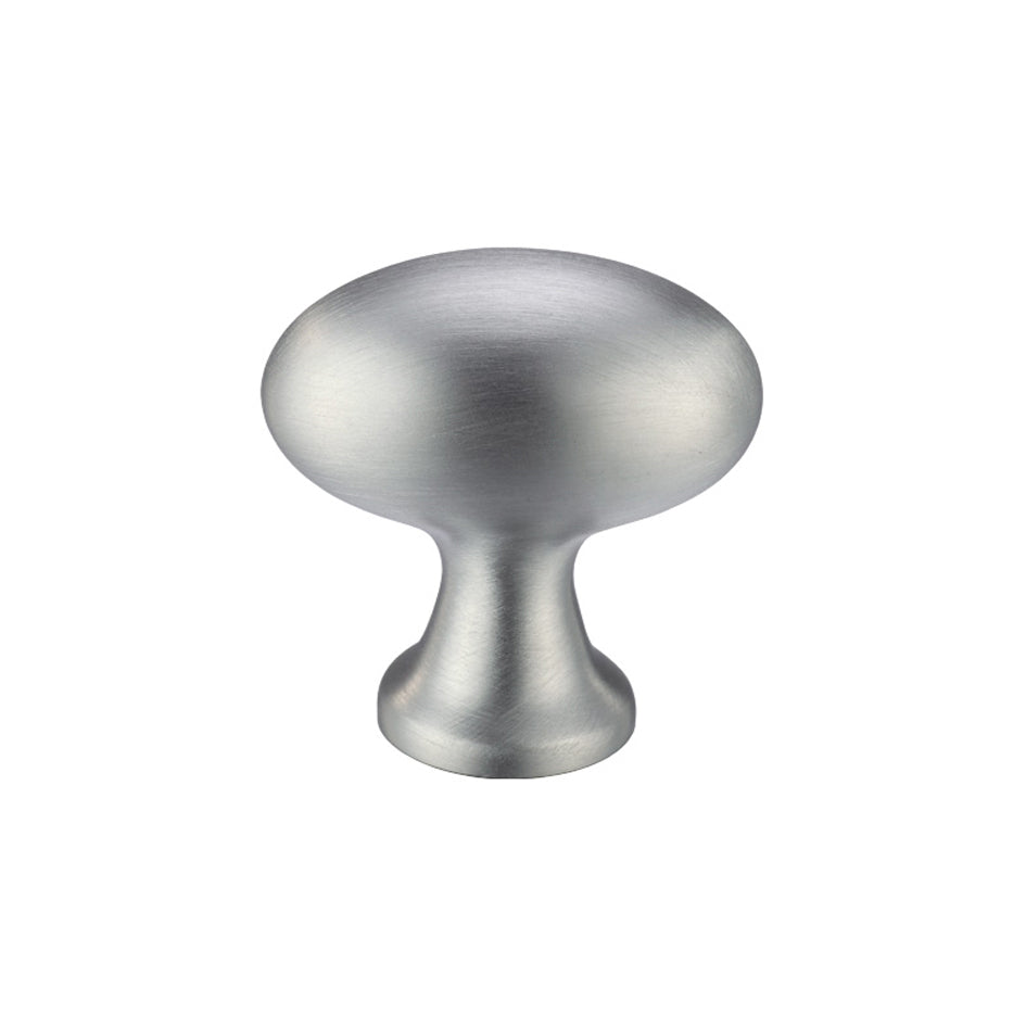 Oval Cupboard Knob - 38mm Diameter