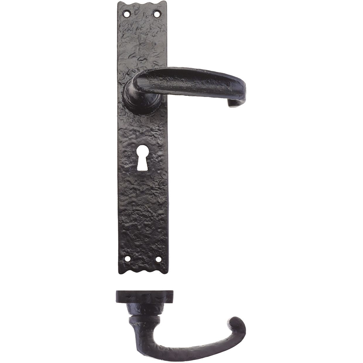 Curly Tail Door Bolt - 4"