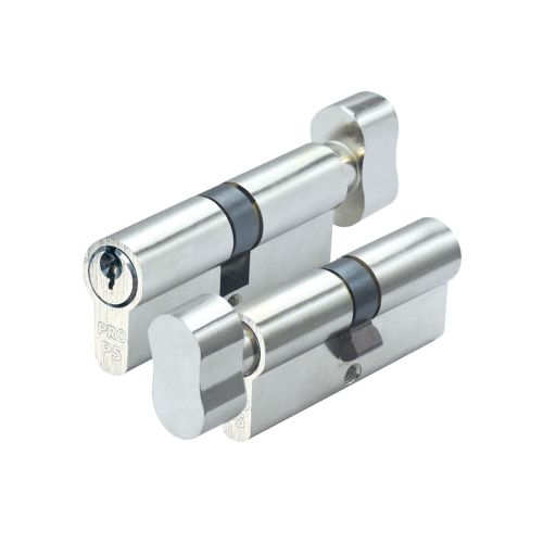 P5 60mm Cylinder and Turn Keyed to Differ (Contract) Satin