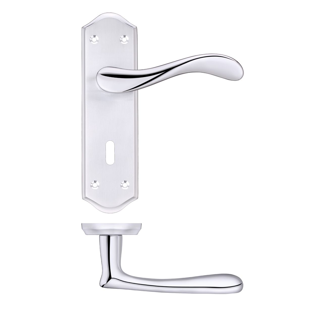 Project Asti Lever on Lock Backplate