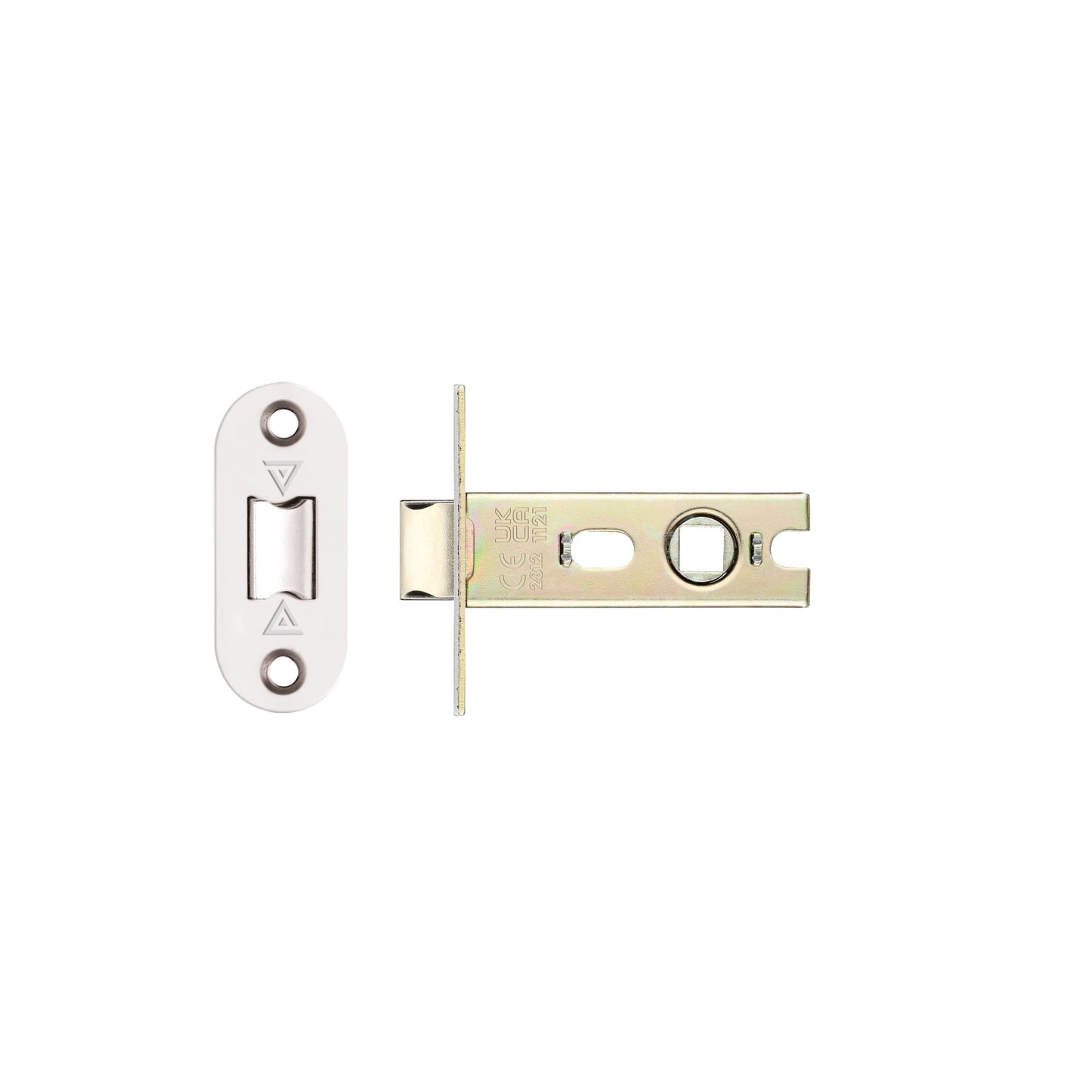 Project Tubular Latch 76mm - UKCA/CE, Radius Forend