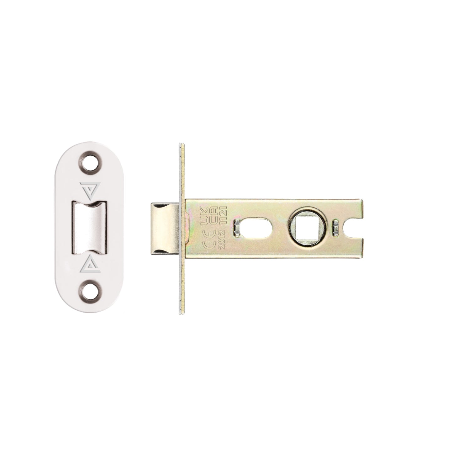 Project Tubular Latch 76mm - UKCA/CE, Radius Forend