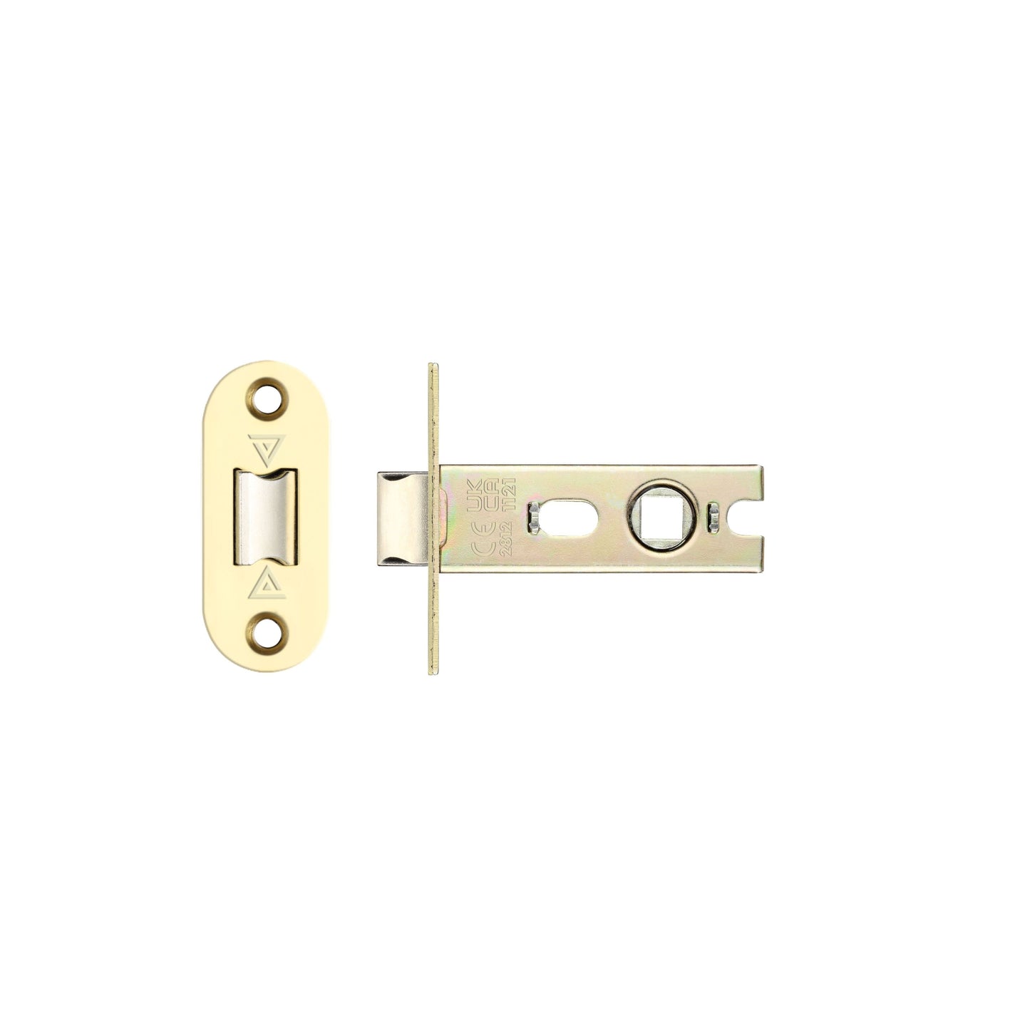 Project Tubular Latch 76mm - UKCA/CE, Radius Forend
