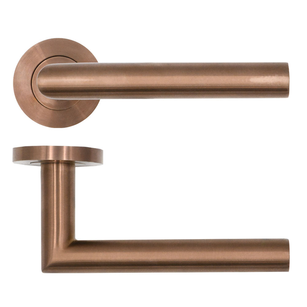 Lugano Lever on Round Rose