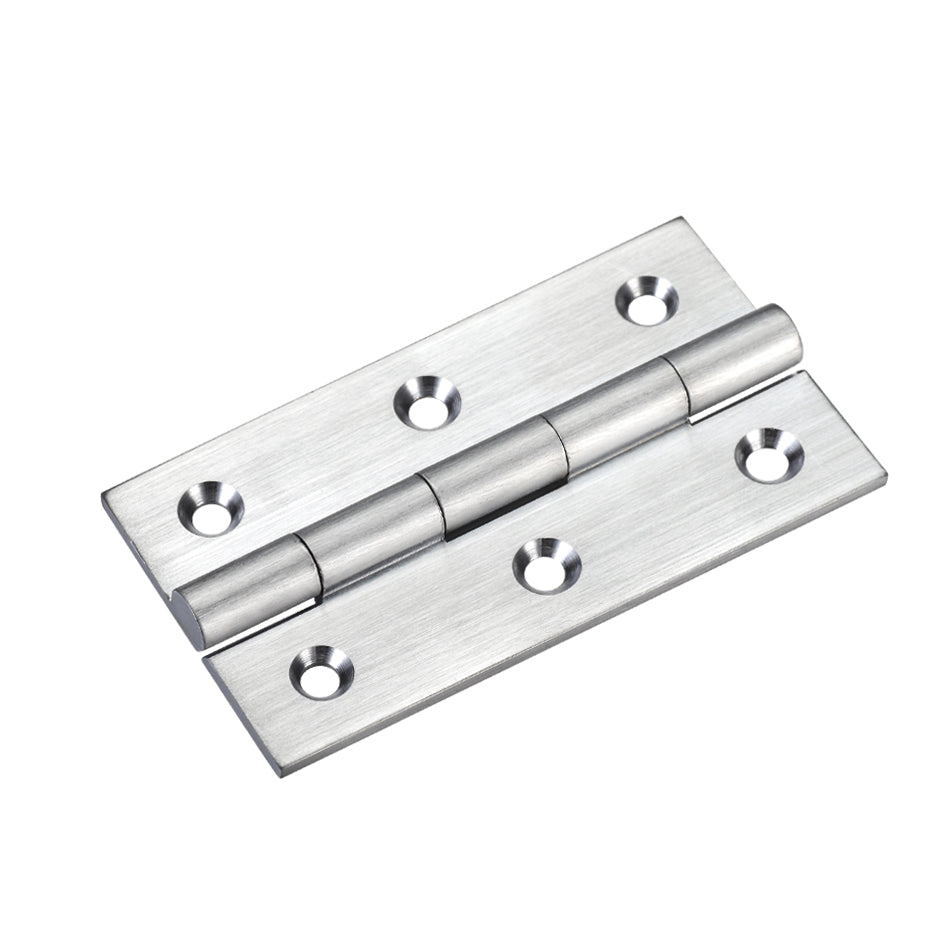 Solid Drawn Brass Butt Hinge - 64 x 35 x 2mm