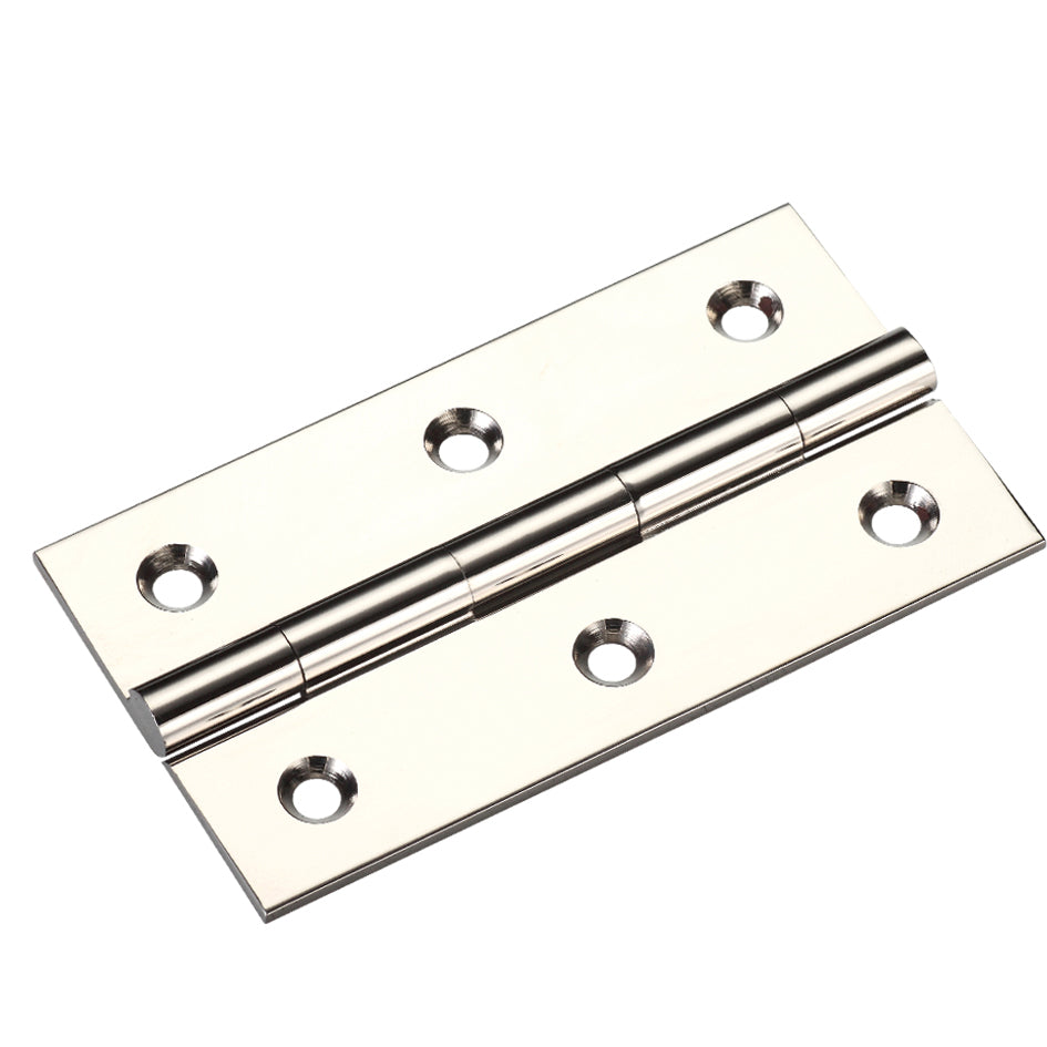 Solid Drawn Brass Butt Hinge - 75 x 41 x 2mm