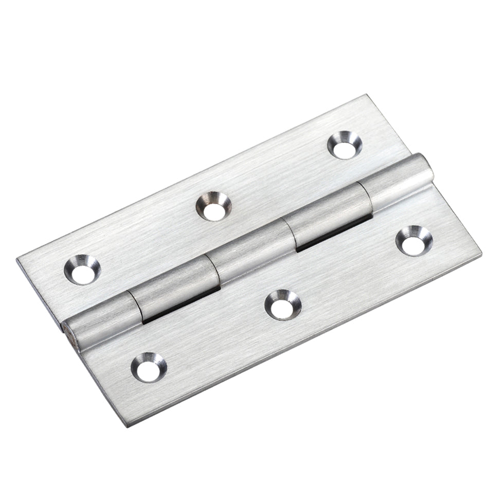 Solid Drawn Brass Butt Hinge - 75 x 41 x 2mm