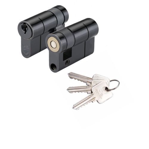 V10 Euro Single Cylinder 42mm Keyed Alike