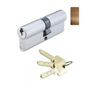 V10 Euro Double Cylinder 64mm Keyed Alike