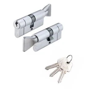 V5 40/45mm Euro Cylinder & Turn Keyed Alike