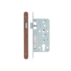 Din Euro Sashlock- Backset  55mm - 2 Pc Forend - Radius