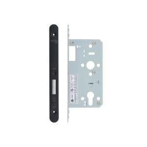 Din Euro Deadlock- Backset  60mm - 2 Pc Forend - Radius - Single Throw