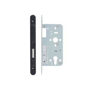 Din Euro Deadlock- Backset  60mm - 2 Pc Forend - Radius - Single Throw