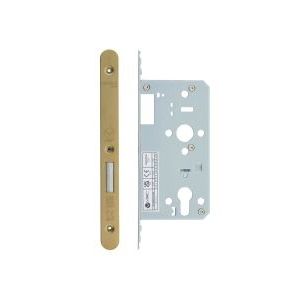 Din Euro Deadlock- Backset  55mm - 2 Pc Forend - Radius