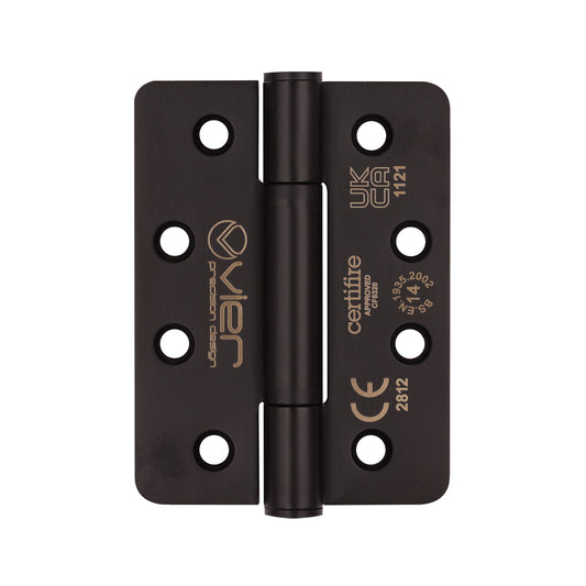 Grade 14 Concealed Bearing Hinge Radius - 102 x 76 x 3mm